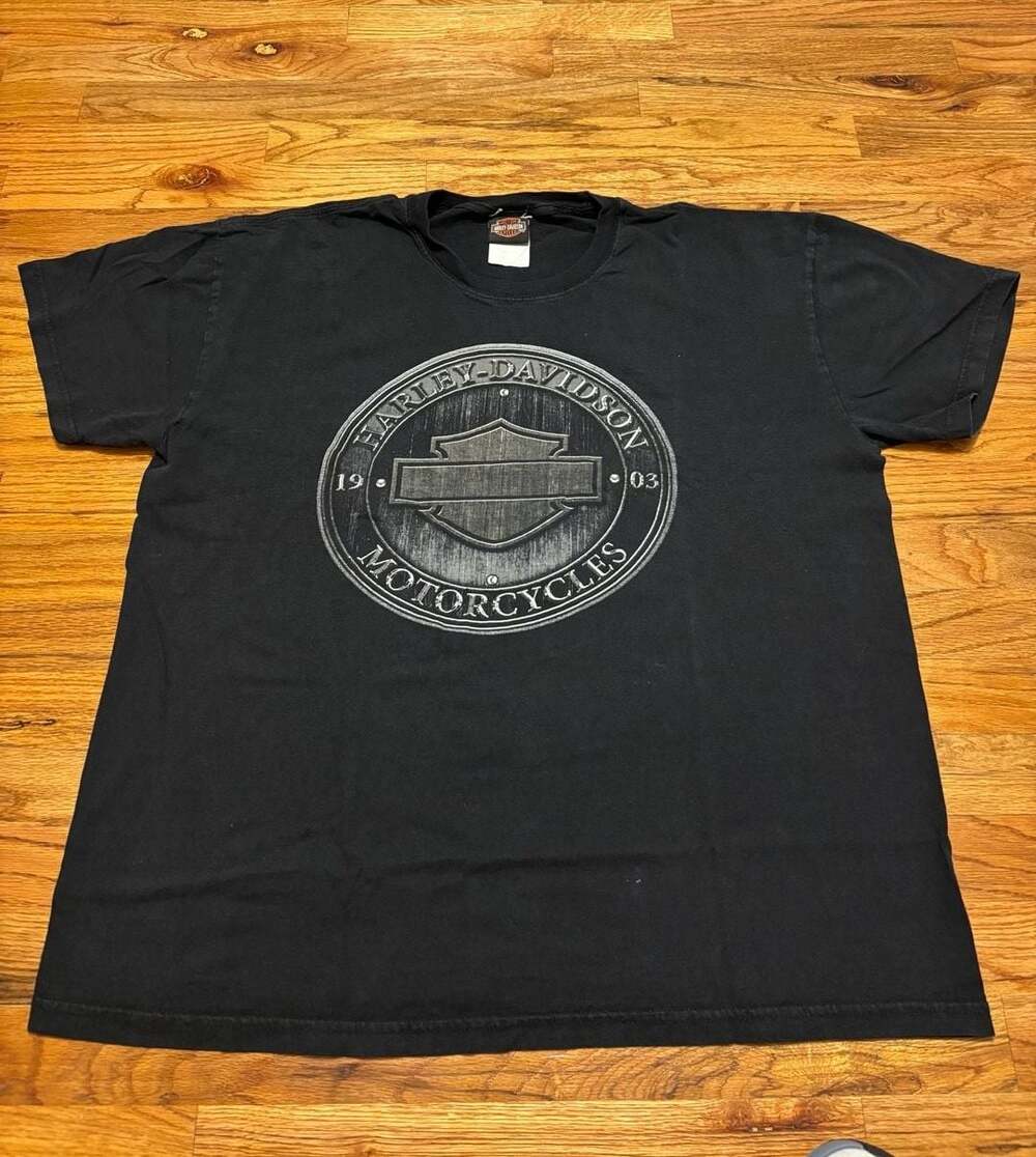 Harley Davidson Columbia TN Graphic T Shirt Black